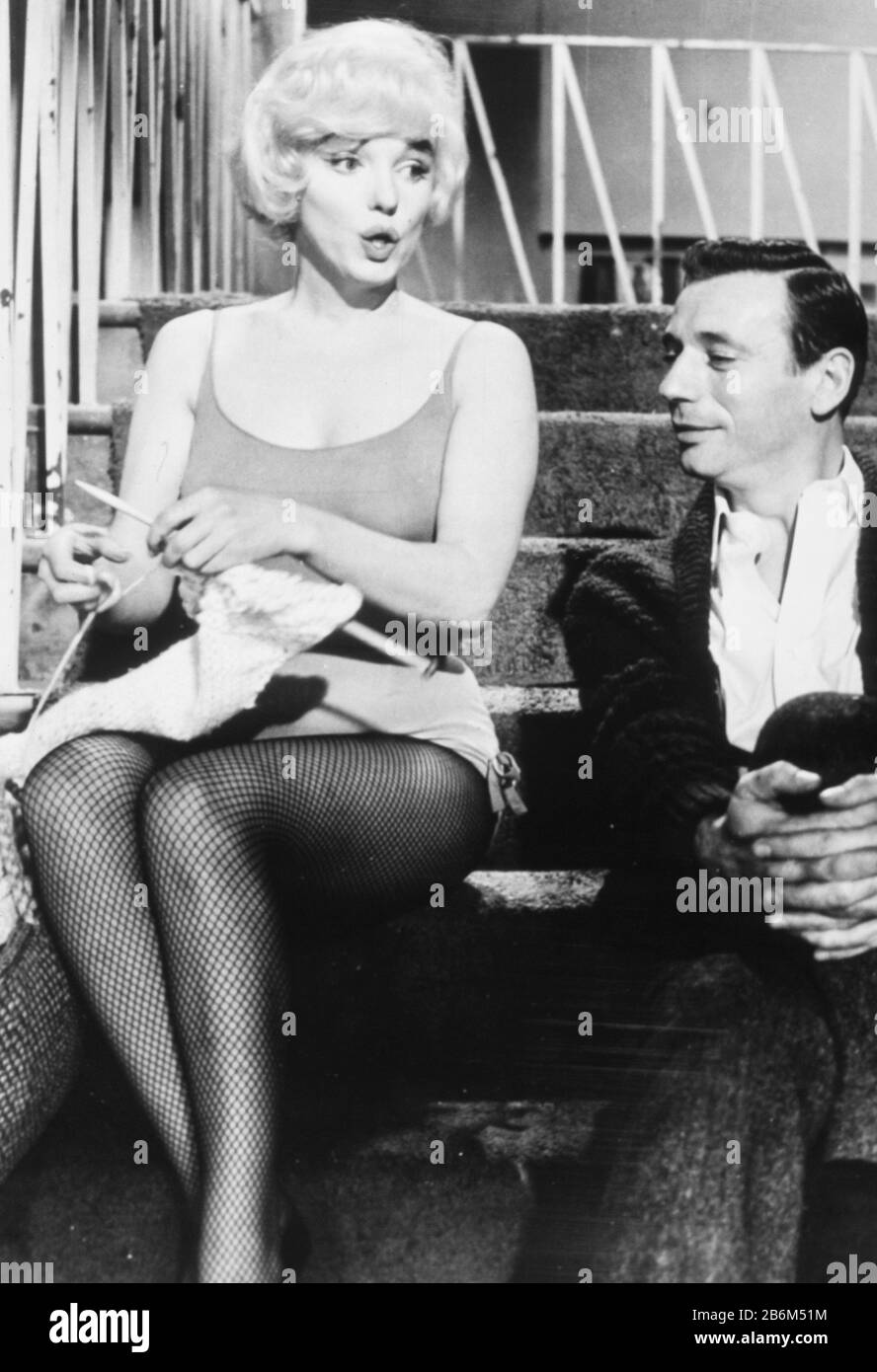 Marilyn monroe, yves montand, Let's Make Love 1960 Stockfoto