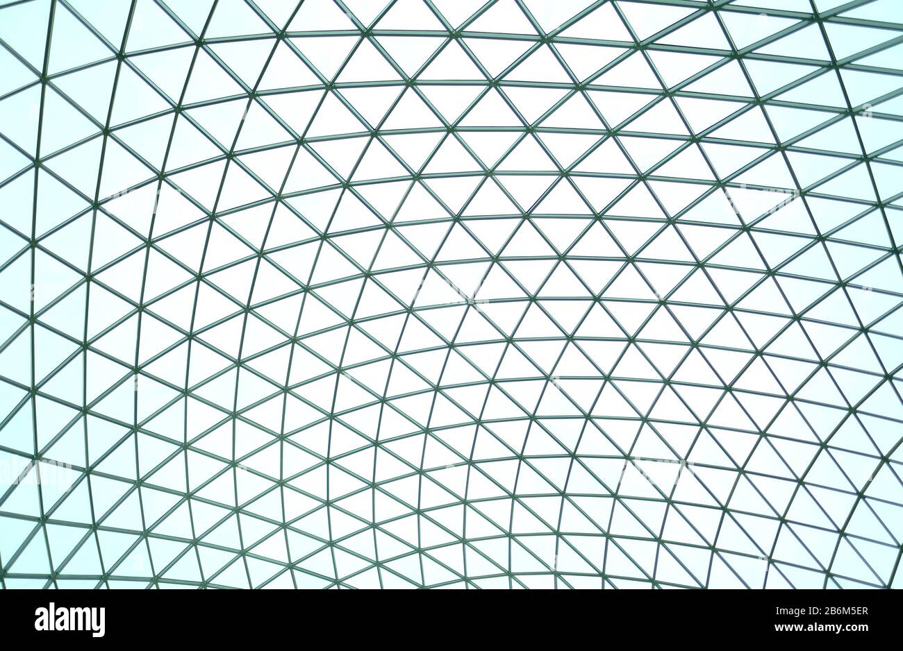 Decke des British Museum, London Stockfoto
