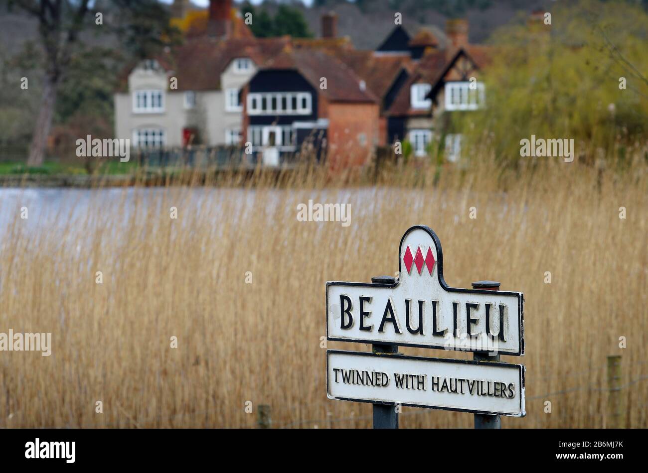 Beaulieu im New Forest, Hampshire, Großbritannien Stockfoto