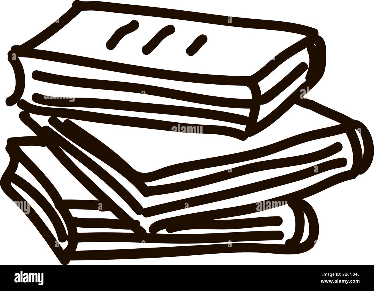 Vektordarstellung von Stapeln oben. Stock Vektor