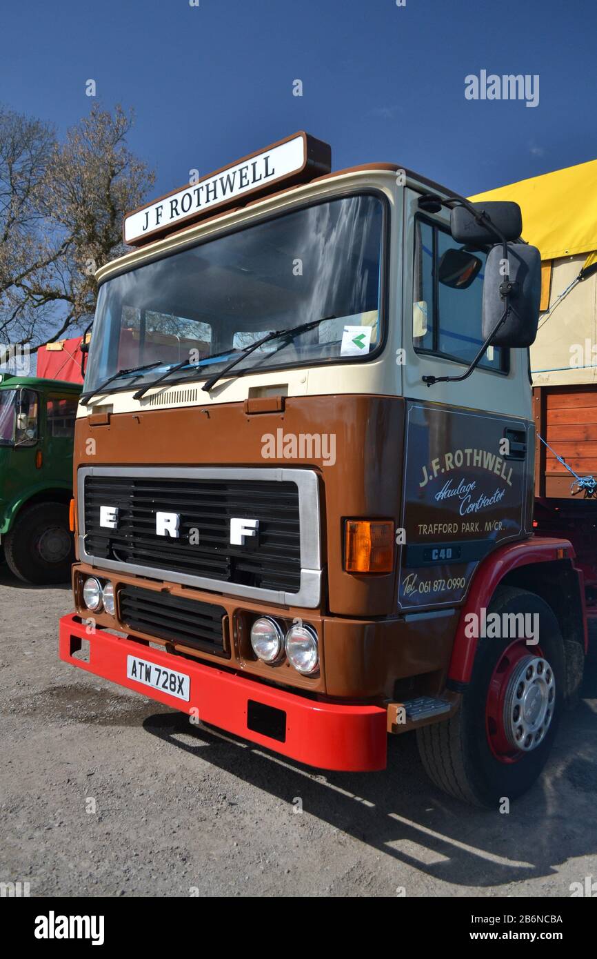 Serie ERF C 1982 Stockfoto