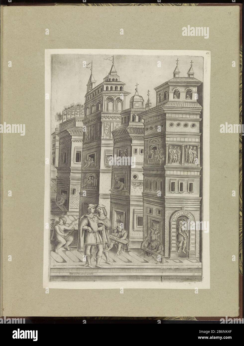Gebouwen op het oude Capitool te Rome Vera Antiqui Capitolii Descriptio ...
