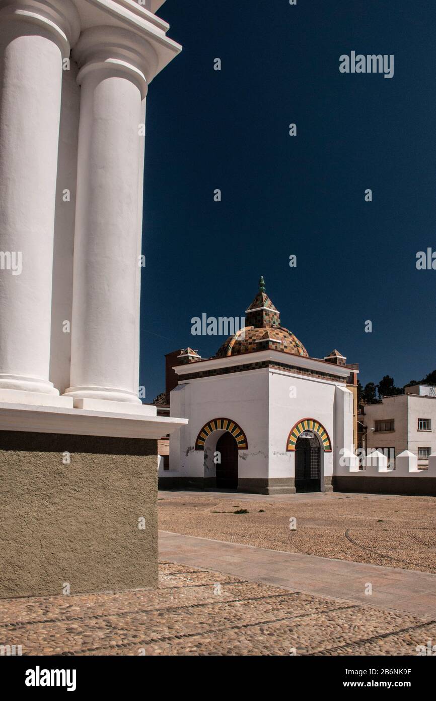 Basílica de Nuestra Señora de Copacabana, Bolivien Stockfoto