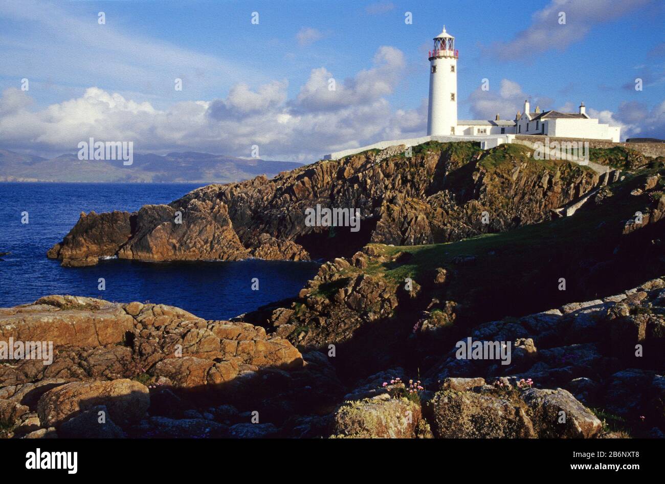 Leuchtturm am Fanad-Kopf - Irland Stockfoto