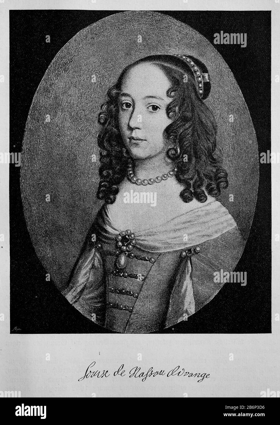 Louise Henriette Von Oranien Stockfotos und bilder Kaufen Alamy