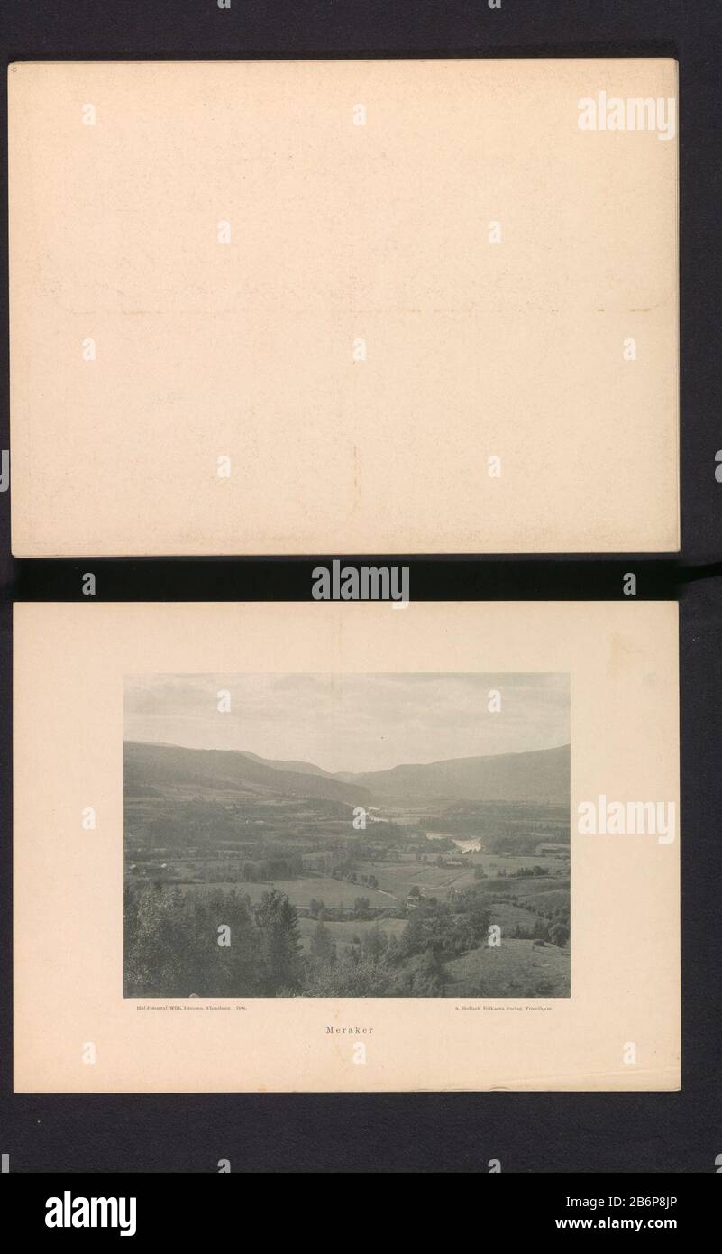 Ansicht Meråker mit Bergen und einem RivierMeraker (Titelobjekt) Objektart: Fotomechanisch Seite drucken Artikelnummer: RP-F 2001-7-743-18 Hersteller: Ersteller: Wilhelm Dreesen (denkmalgeschütztes Gebäude) Herausgeber: A. Holbaek-Eriksen (auf dem Objekt angegeben) Ort Herstellung: Hersteller: Nord--Dreesen øndelaguitgever: Trondheim dating: CA. Im oder vor dem Jahr 1897 Material: Papiertechnik: Lichtdruck Abmessungen: Bild: H 159 mm × W 219 mm Motiv: Landschaften Gebirgsfluss wo: Meråker Stockfoto
