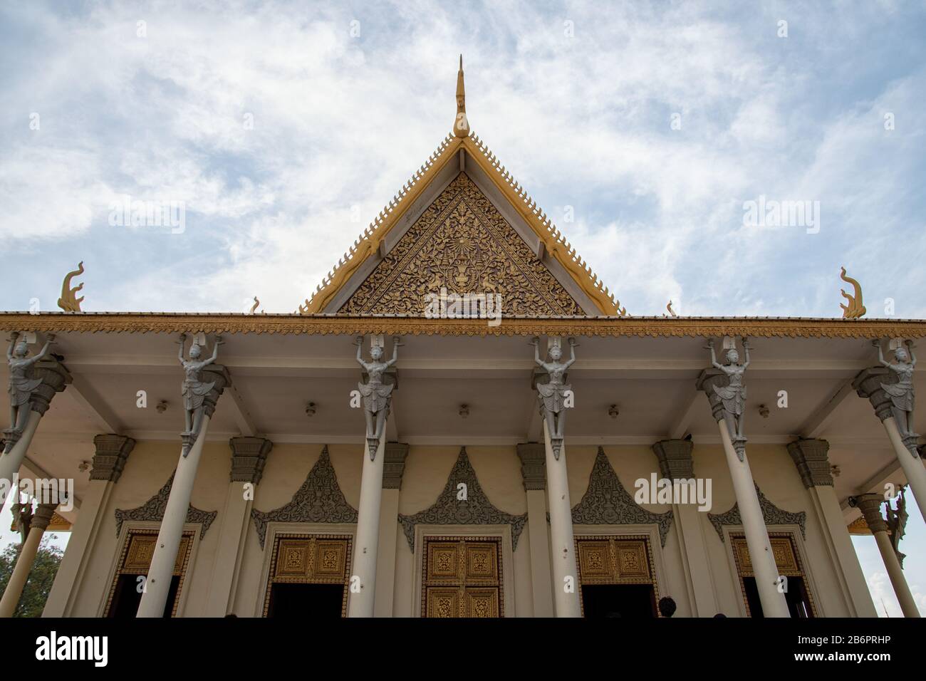 Der Königspalast in Phnom Penh, Kambodscha Stockfoto