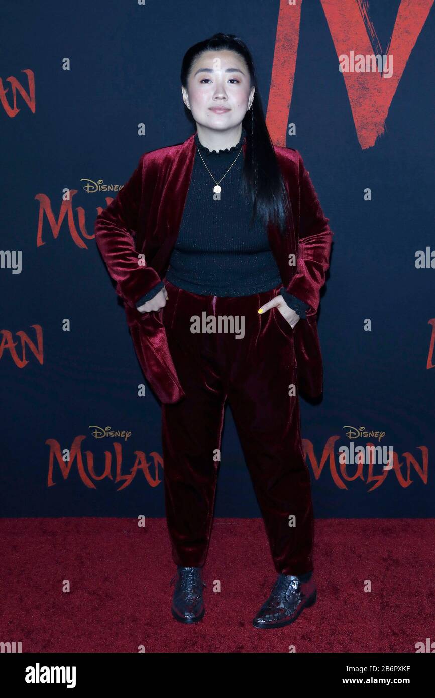 März 2020, Los Angeles, CA, USA: Los ANGELES - MAR 9: Sherry Cola bei der Premiere "Mulan" im Dolby Theatre am 9. März 2020 in Los Angeles, CA (Credit Image: © Kay Blake/ZUMA Wire) Stockfoto