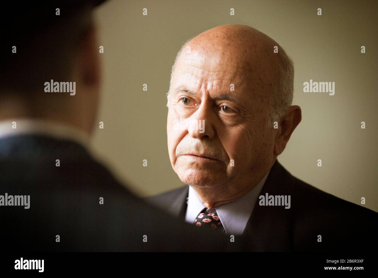 Portrait eines älteren Geschäftsmann. Stockfoto