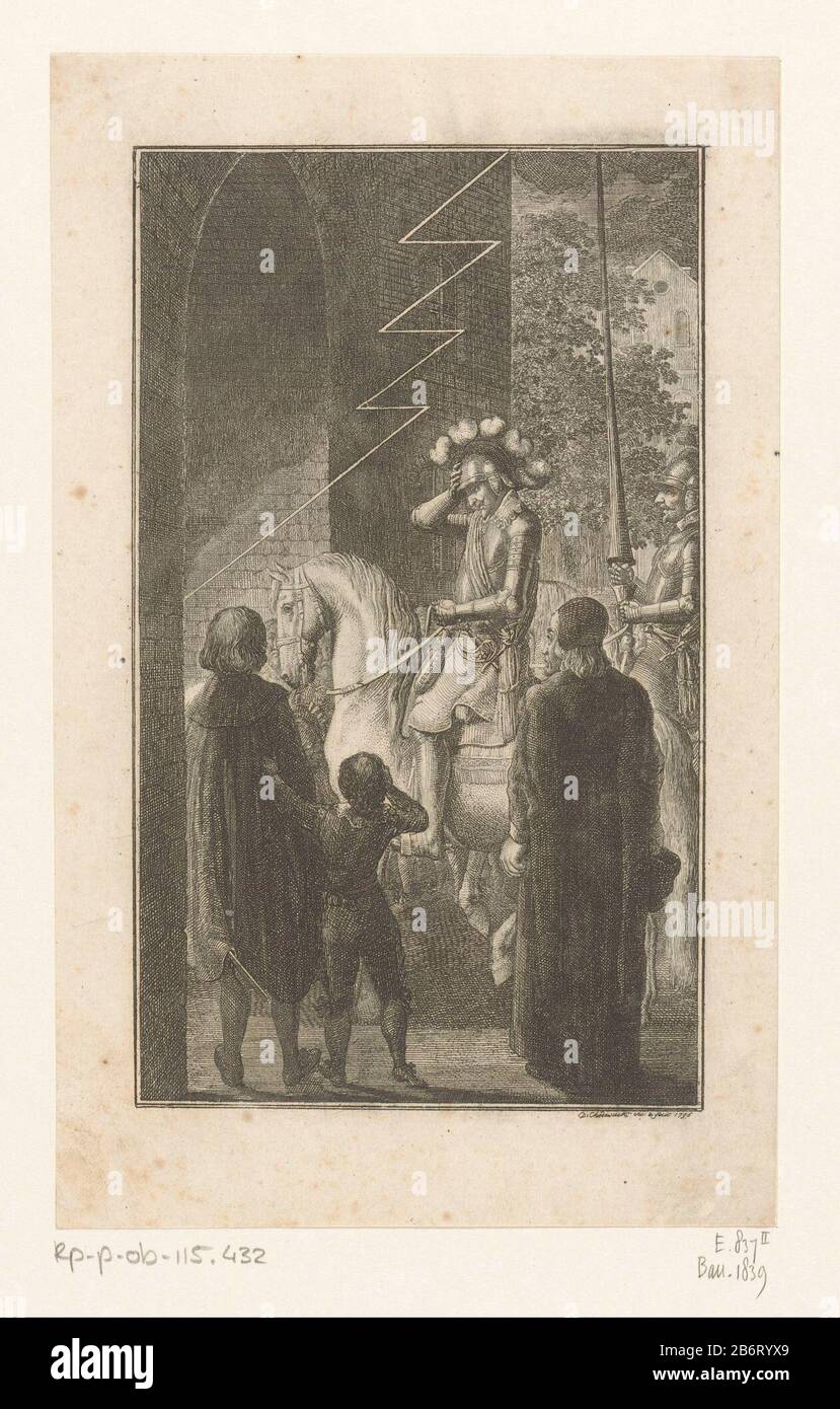 Gustaaf Adolf van zweden krijgt een teken van hogerhand als hij Landshuter bannen gaat Gustavus Adolphus von Schweden erhält ein Schild von oben, wie er Landshuter Objektart eingibt: Bild Artikelnummer: RP-P-ob-115.432Catalogusreferentie Bauer 1839Engelmann 837-2 (2) Anzahl der Staaten bekannt-5 (5), Stempelmarken: Stempel: So: Stempel: Lugt 2228 Hersteller : Druckerhersteller Daniel Nikolaus Chodowie: Cki (denkmalgeschütztes Gebäude) in seiner Gestaltung: Daniel Nikolaus Chodowiecki (denkmalgeschütztes Eigentum) Herstellung: Berlin Datum: 1796 Material: Papiertechnik: Ätzmaße: Blatt: H 198 mm (abgeschnitten i Stockfoto