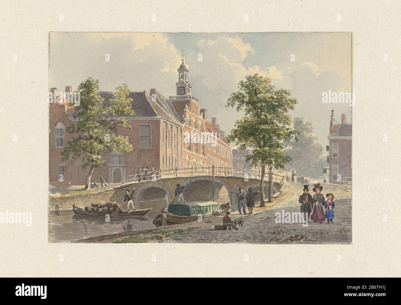 Het Spui te s-Gravenhage, gezien naar het zuiden Het Spui te 's-Gravenhage, gezien naar het zuiden Objektart : tekening aquarel Objectnummer: RP-T-1925-170 Hersteller : Zeichner: Bartholomeus Johannes van Hove dating: 1800 - 1880 Physical kenmerken: Poolleood in Trampenleek: Spentier: Pachel. H 113 mm × b 161 mm Betreff: Kanäle, Gewässer (in der Stadt)Namen von Städten und Dörfern (mit NAMEN)Namen historischer Gebäude, Stätten, Straßen usw. (mit NAMEN) Stockfoto