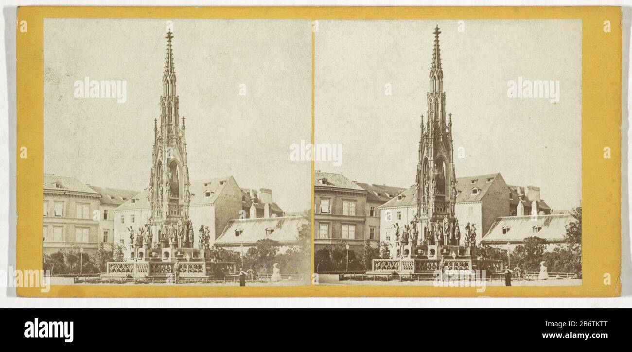 Het Monument voor keizer Frans I, ook de Fontein van Kranner genoemd, Praag Franzensmonument am Quai (titel op object) Prag (serietitel op object) Das Denkmal für Kaiser Franziskus I. erwähnte auch Kranner Fountain, PraagFranzensmonument am Quai (title object) Prag (Series title object) Objekttyp: Stereo-Bildnummer: RP-F F12795 Aufschriften/Marken: Nummer, Verso, gedruckt: '28'opschreit, verso, gedruckt: 'K. Pr. Hoffotograf'winkeliersmerk, verso, gestempelt: 'Zur Stadt Paris 596 / 1'opschrift, verso, handschriftlich:' 6231 / [...] 705.' Hersteller: Fotograf: František Fridrich (Liste Stockfoto