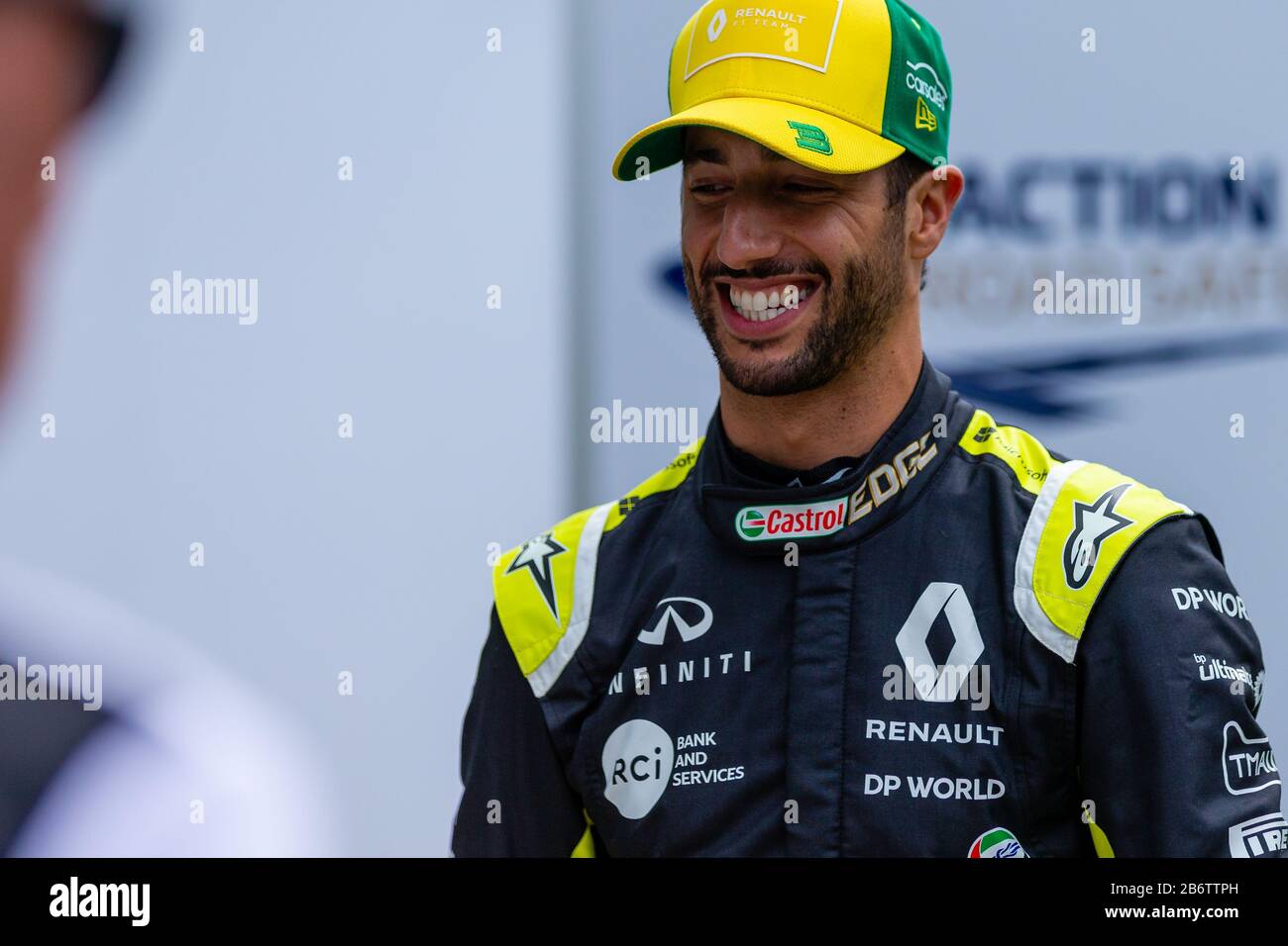 Melbourne, Australien, 12. März 2020. Daniel Ricciardo (3) fuhr für Renault während des großen Preises von Rolex, Australien, in der Formel 1. Credit: Dave Hewison/Alamy Live News Stockfoto