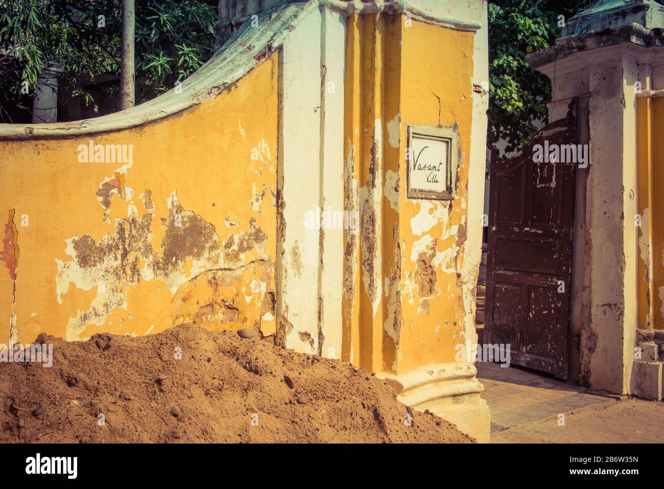 Pondicherry, Indien Stockfoto