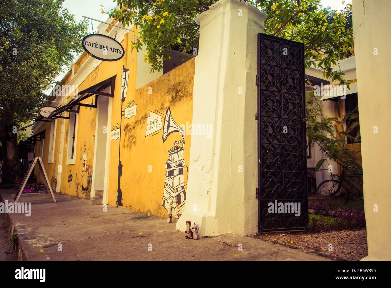 Pondicherry, Indien Stockfoto