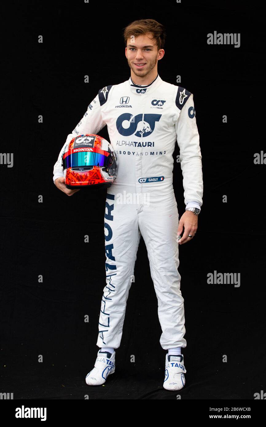 Motorsports: FIA-Formel-1-Weltmeisterschaft 2020, großer Preis von Australien, #10 Pierre Gasly (FRA, Scuderia AlphaTauri Honda), Nutzung weltweit Stockfoto