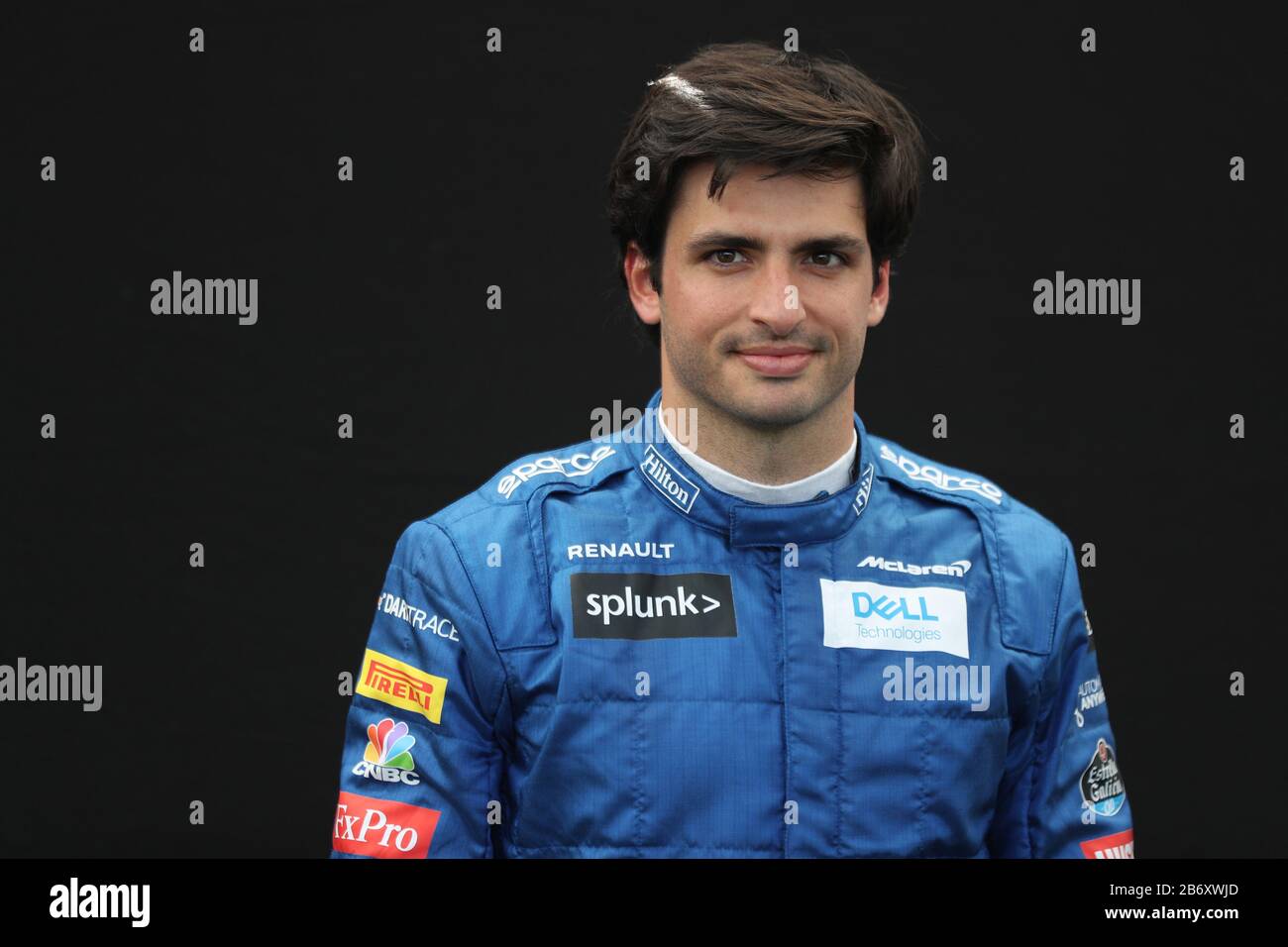 Melbourne, Australien. März 2020; Formel 1, großer Preis von Australien, Ankunftstag; McLaren, Carlos Sainz Credit: Action Plus Sports Images/Alamy Live News Stockfoto