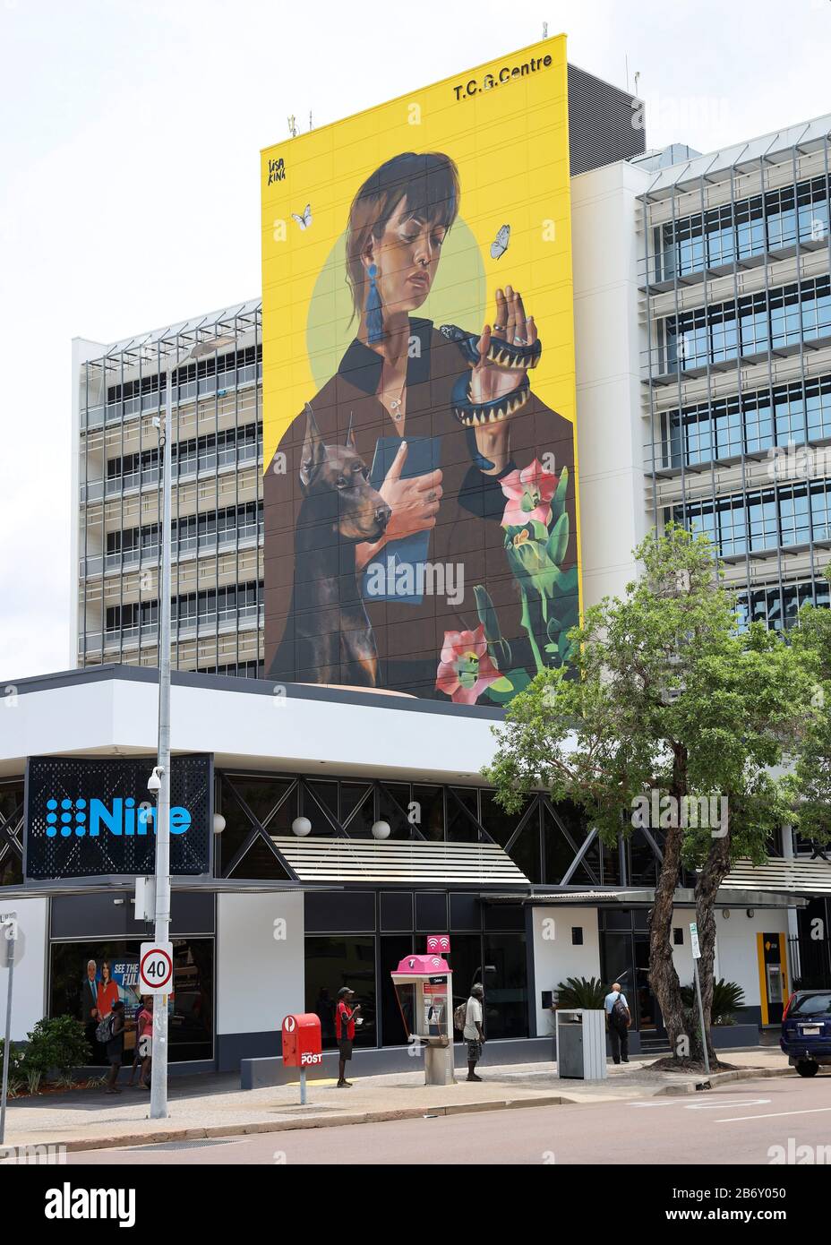 Graffiti in Darwin, Northern Territory, Australien Reise - Darwin Graffiti - - - Darwin - Northern Territory - Australien - 29. Dezember 2019. © J Stockfoto
