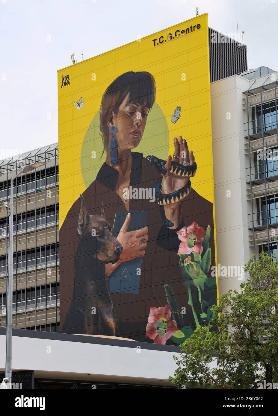 Graffiti in Darwin, Northern Territory, Australien Reise - Darwin Graffiti - - - Darwin - Northern Territory - Australien - 29. Dezember 2019. © J Stockfoto