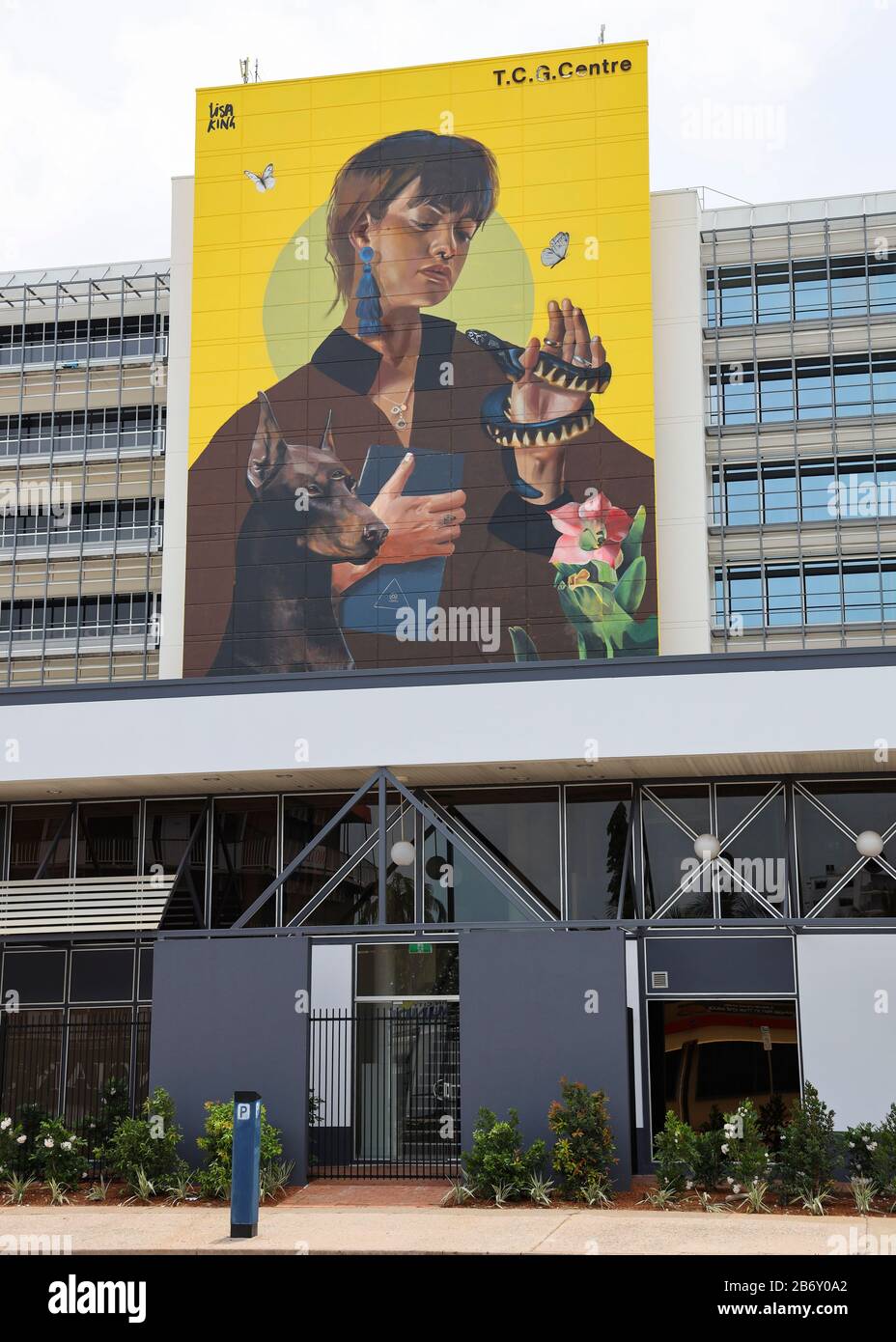 Graffiti in Darwin, Northern Territory, Australien Reise - Darwin Graffiti - - - Darwin - Northern Territory - Australien - 29. Dezember 2019. © J Stockfoto