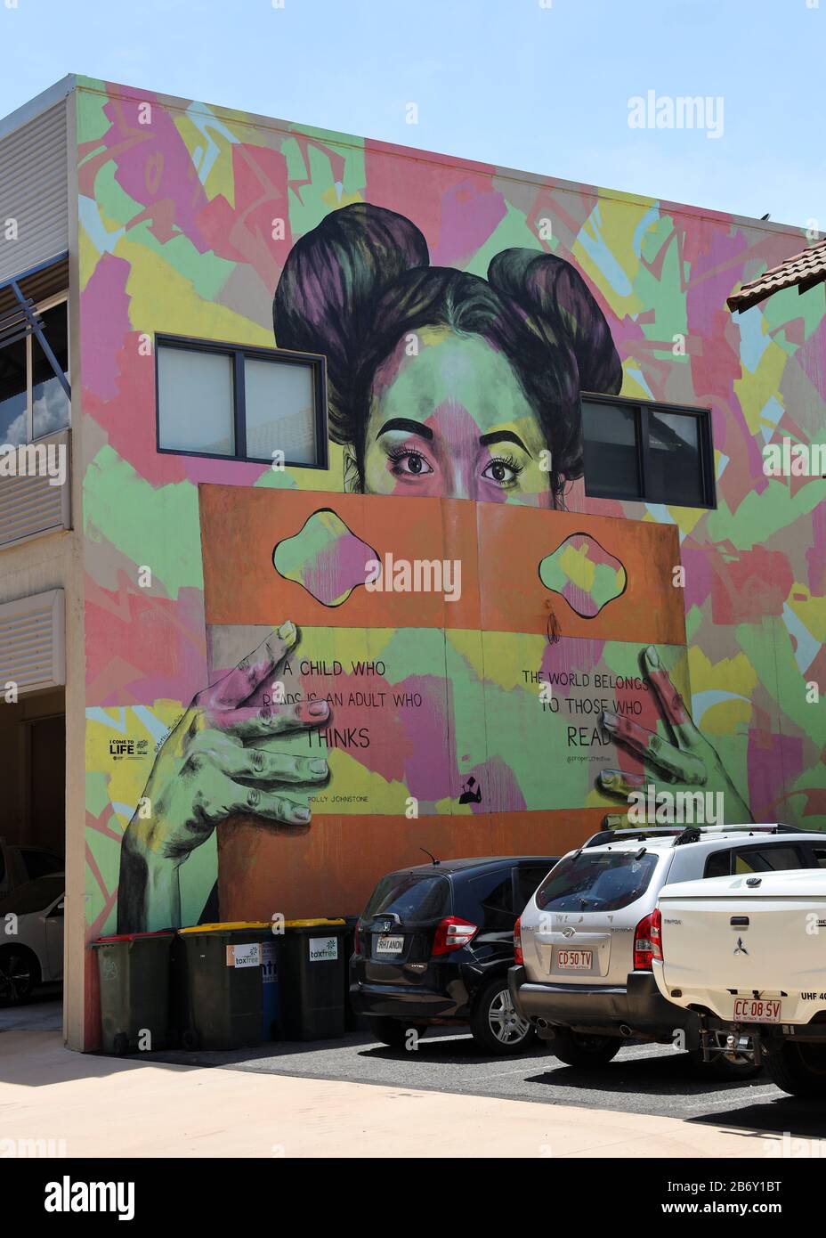 Graffiti in Darwin, Northern Territory, Australien Reise - Darwin Graffiti - - - Darwin - Northern Territory - Australien - 31. Dezember 2019. © J Stockfoto