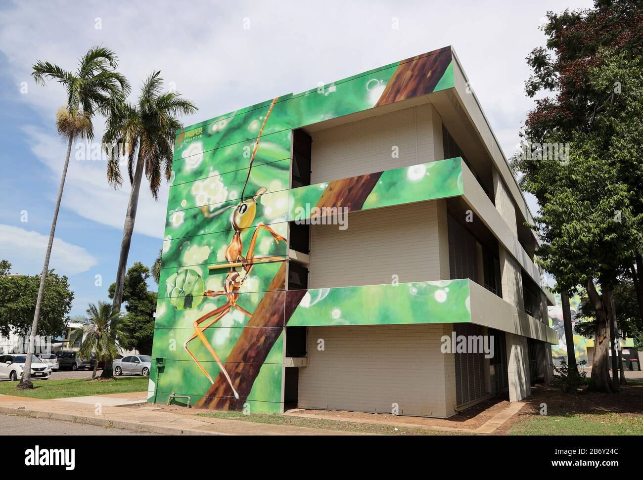 Graffiti in Darwin, Northern Territory, Australien Reise - Darwin Graffiti - - - Darwin - Northern Territory - Australien - 31. Dezember 2019. © J Stockfoto