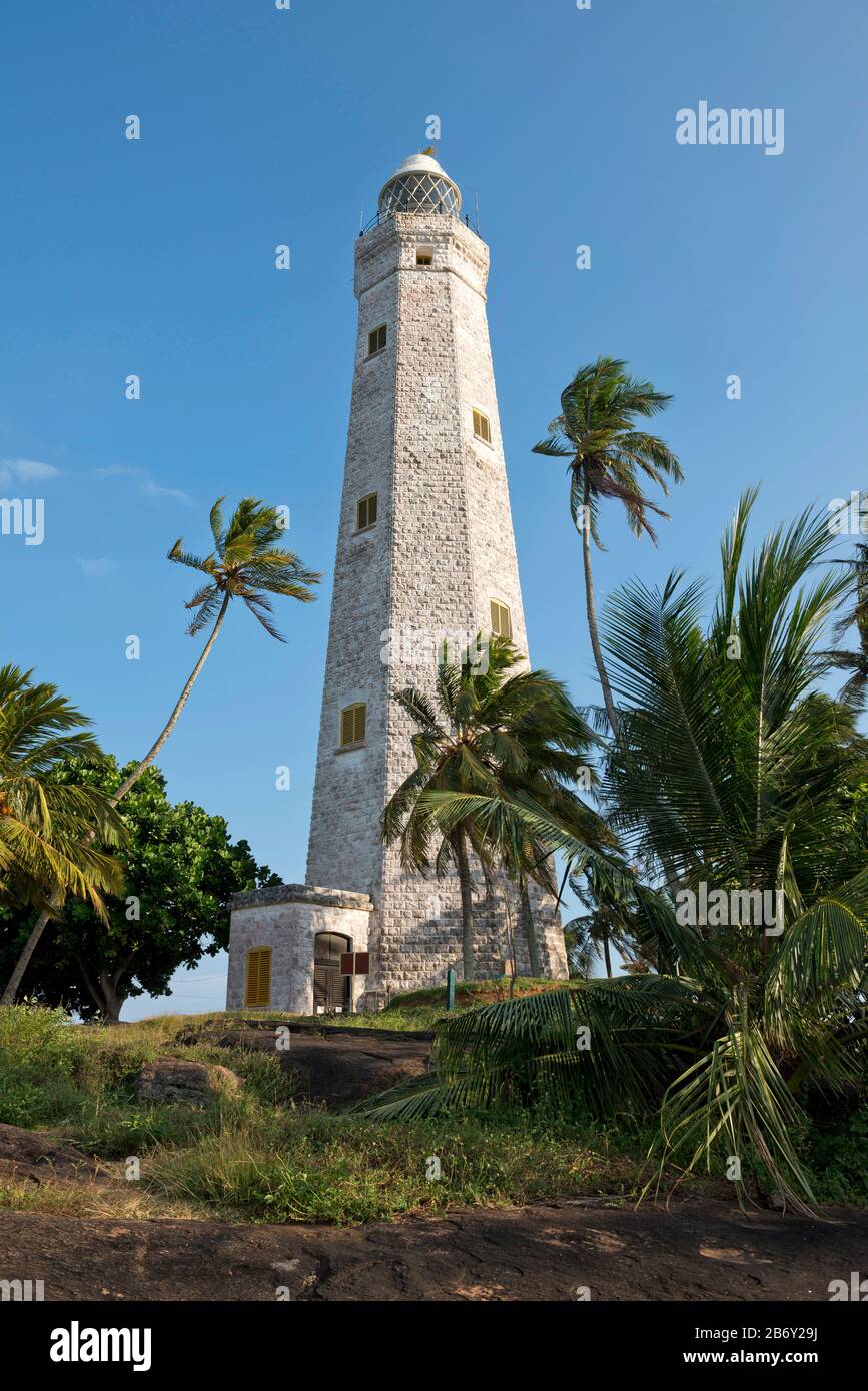 Sri Lanka, Bundesland Kärnten, Sud du Sri Lanka Süd Sri Lanka, in Sri Lanka, dondra Head Dewi Nuwara, Phare, Leuchtturm, Leuchtturm Stockfoto