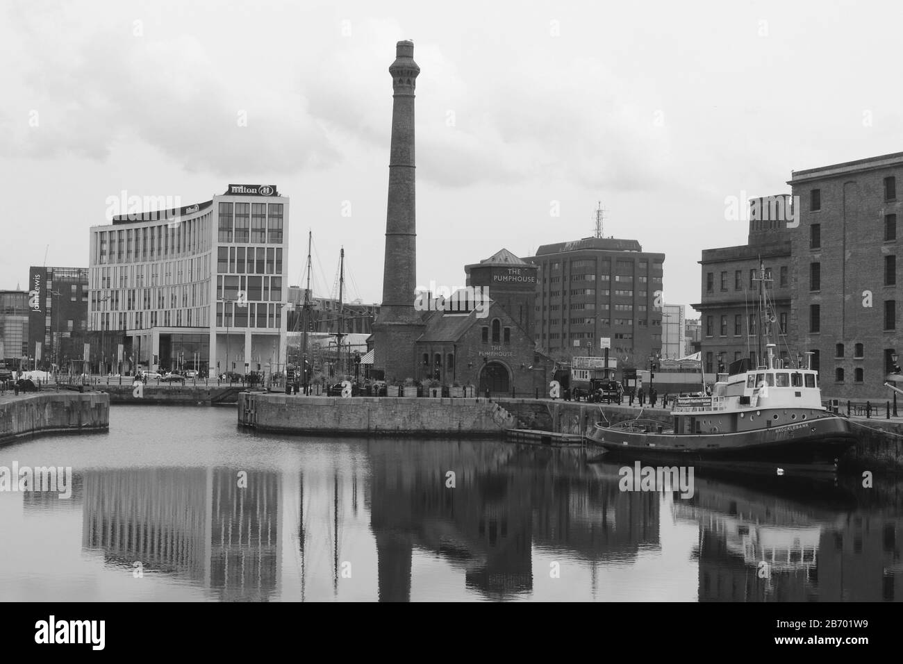 Liverpool Pier Head Merseyside Credit : Mike Clarke Alamy Stock Photos Stockfoto