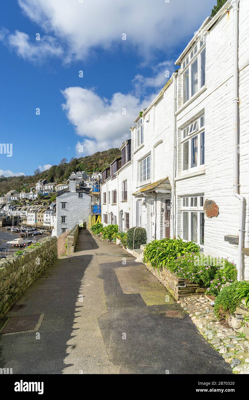 Fowey in Cornwall im Südwesten englands Stockfoto