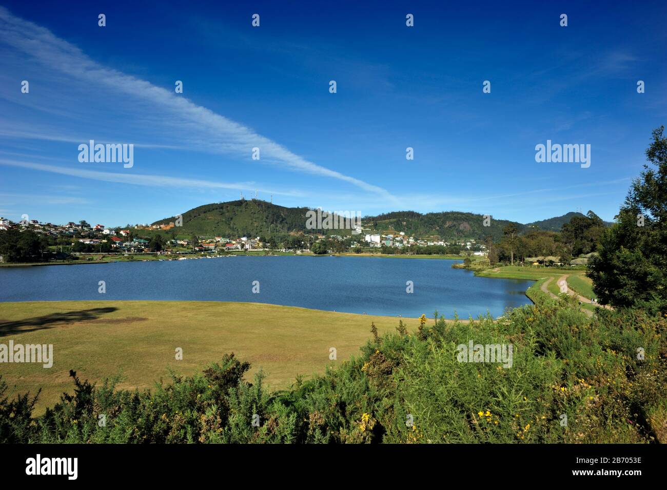 Sri Lanka, Nuwara Eliya, Gregory Lake Stockfoto