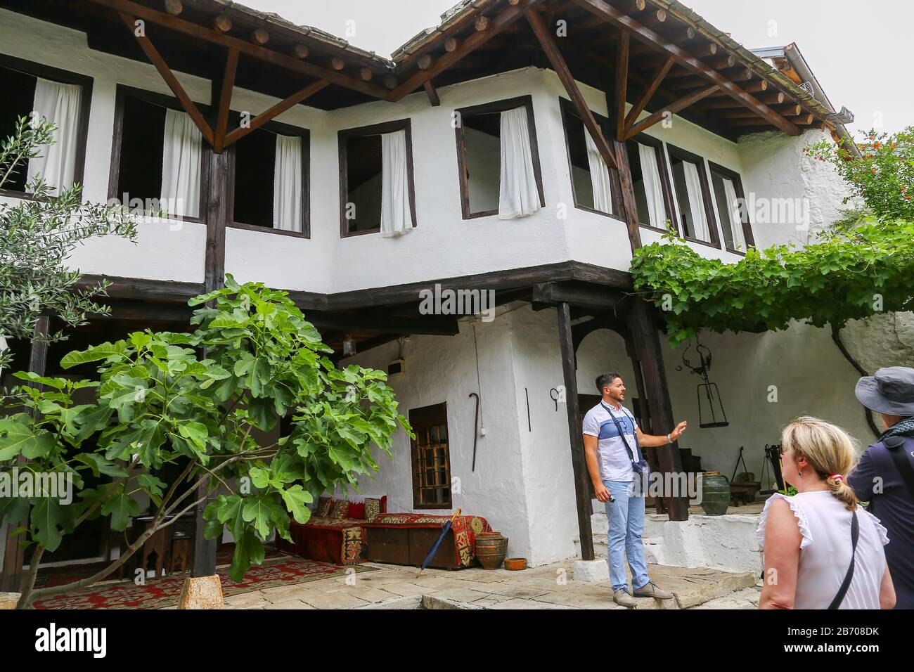 Kajtaz House, ein türkisches Haus aus dem 17. Jahrhundert in der Stadt Mostar, Bosnien und Herzegowina Stockfoto