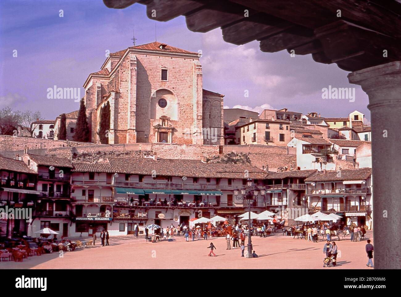 Mittelalterlichen Stadt in der Provinz Madrid, Spanien Stockfoto