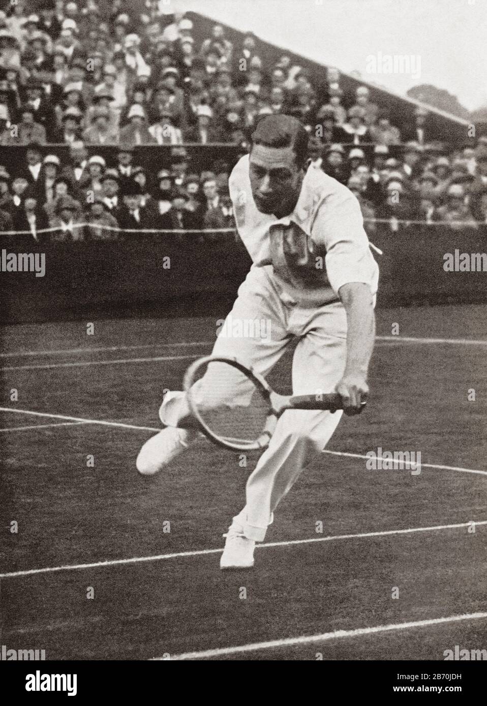 Prinz Albert in Wimbledon, 1926. Prinz Albert Frederick Arthur George, Future George VI, 1895 - 1952. König des Vereinigten Königreichs und der Dominions des britischen Commonwealth. Von König Georg dem 6., veröffentlicht 1937. Stockfoto