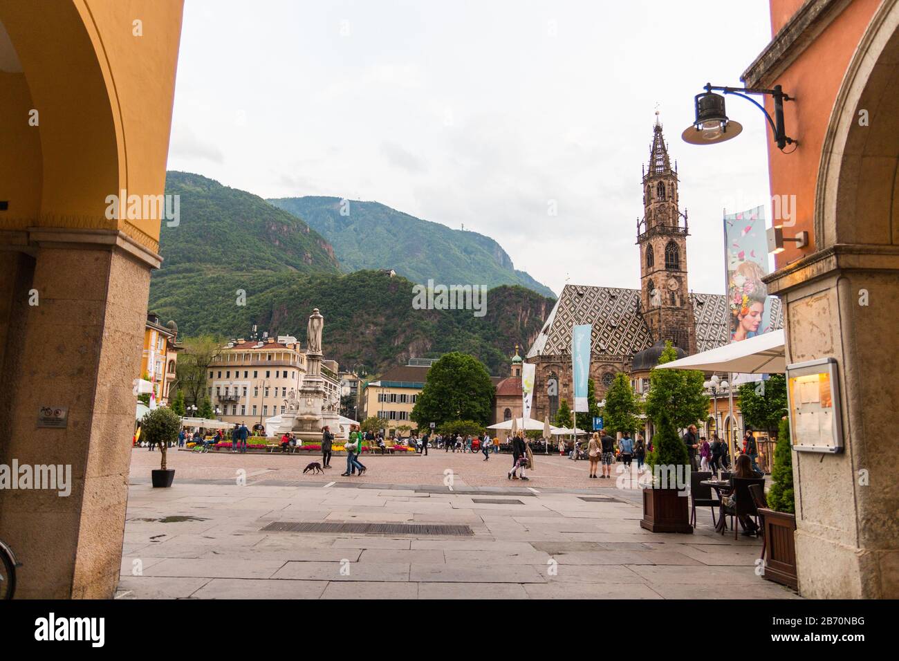 Kathedrale Von Bozen, Trentino-Südtirol, Italien Stockfoto