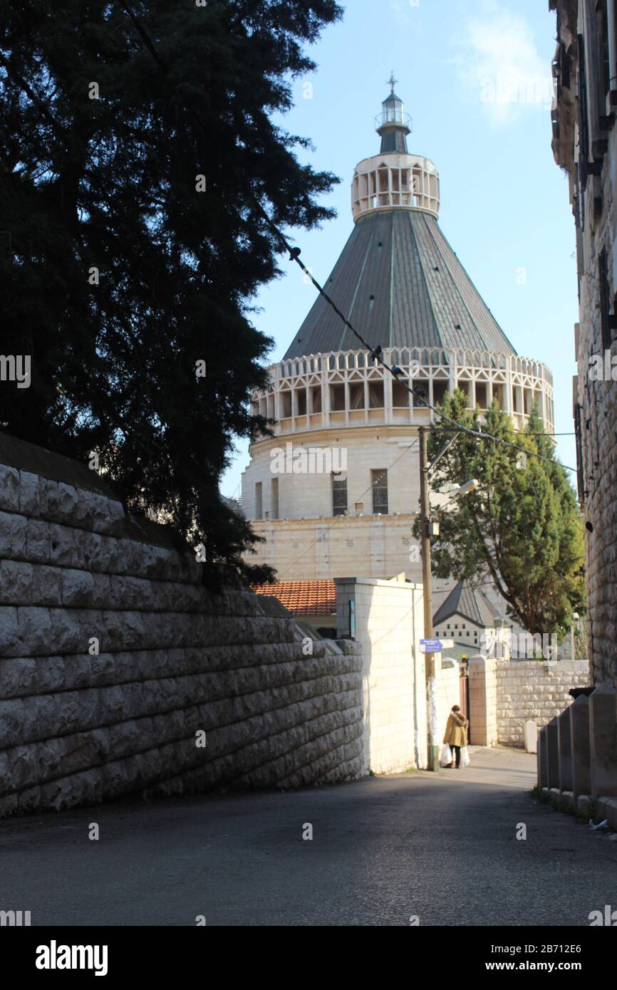 Nazareth-Stadt Stockfoto