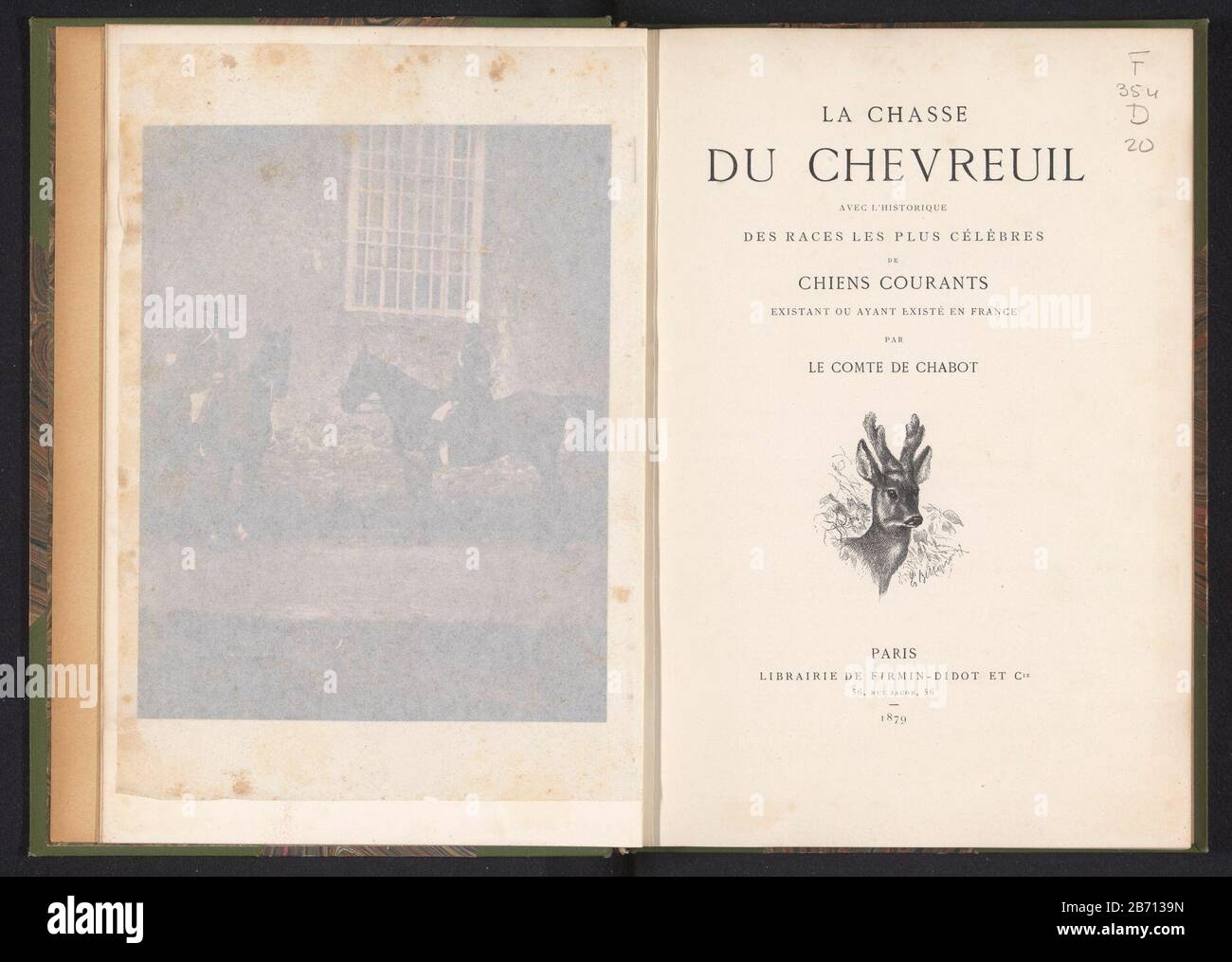 La Chasse Du Chevreuil Avec L'histoire Des Races Les Plus Célèbres De  Chiens Courants Existant Ou Ayant Existe En France (Titelobjekt) Objekttyp:  Buch Artikelnummer: Rp-F 2001-7-340 Aufschriften / Marken: Umschrift,  Zweites Vorderes