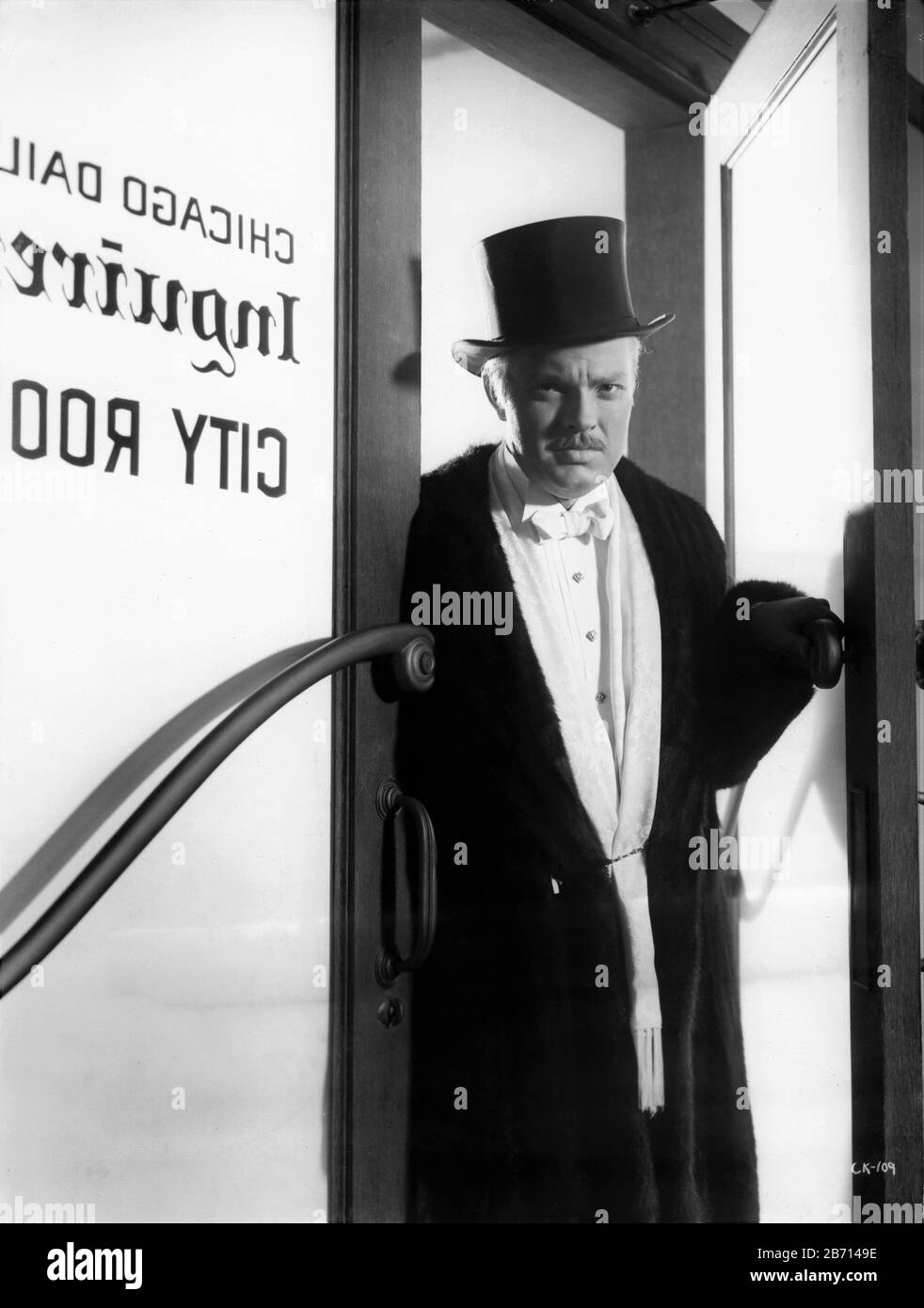 Orson Welles Portrat Als Charles Foster Kane In Citizen Kane 1941 Regisseur Orson Welles Drehbuch Herman J Mankiewicz Und Orson Welles Musik Bernard Herrmann Mercury Productions Rko Radio Pictures Stockfotografie Alamy alamy
