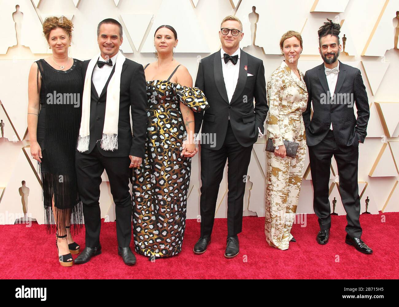 Oscars 2020 (Oscars 2020) - Eingetroffene im Dolby Theatre in Los Angeles, Kalifornien. Mit: RA Vincent, Tom Eagles, Nora Sopkova Wo: Los Angeles, Kalifornien, Vereinigte Staaten Wann: 09. Feb 2020 Kredit: Adriana M. Barraza/WENN Stockfoto