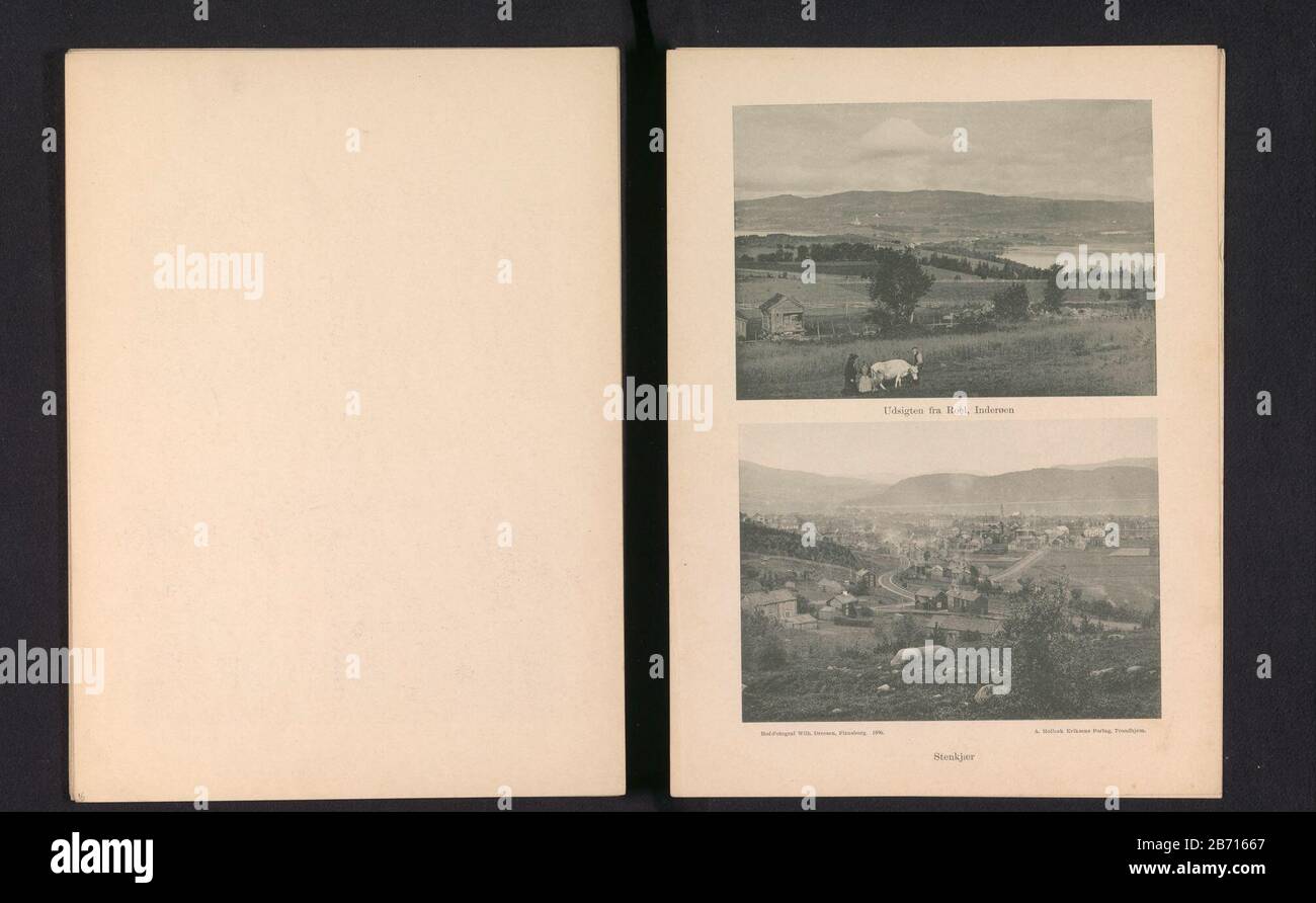 Landschaft in Inderøen und SteinkjerUdsigten fra Roel, Inderøen Stenkjaer (Titelobjekt) Objektart: Fotomechanische Druckseite Artikelnummer: RP-F 2001-7-743-17 Hersteller: Schöpfer: Wilhelm Dreesen (denkmalgeschütztes Gebäude) Herausgeber: A. Holbaek-Eriksen (Objektangabe) Ort Herstellung: Hersteller: Nord-Driesen øndelaguitgever: Trondheim dating: CA. Im oder vor dem Jahr 1897 Material: Papiertechnik: Lichtdruck Abmessungen: Seite: H 325 mm × W 240 mm Motiv: Stadtszenen und Landschaften mit Strukturen jener Landschaften, in denen: Nord-<unk> øndelagSteinkjer Stockfoto