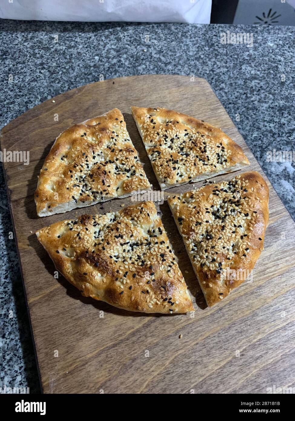 Türkische Pizza - Foto: Pide Stock Stockfoto