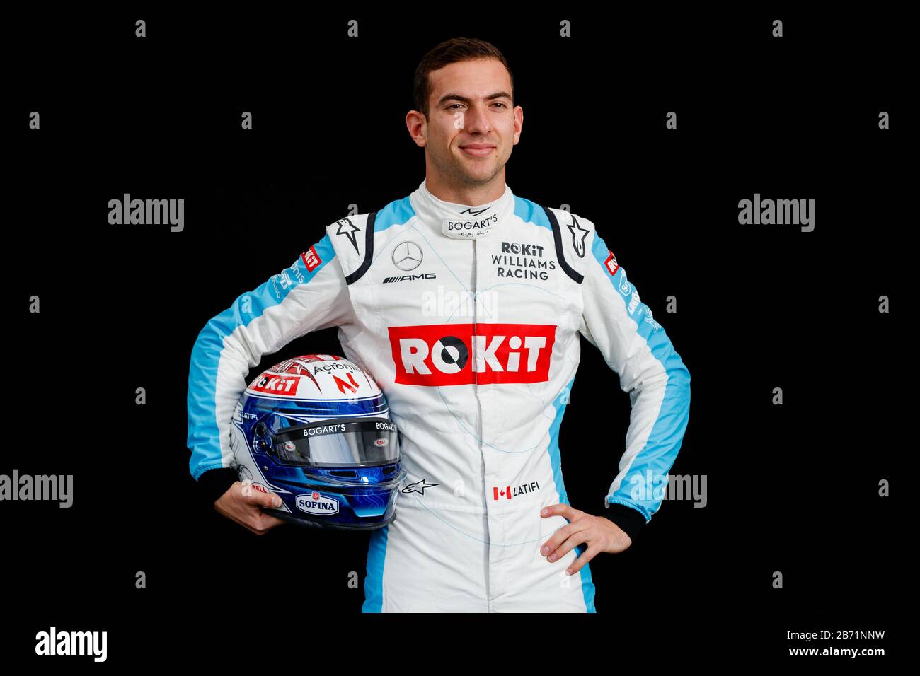 Nicholas Latifi (CAN) Stockfoto