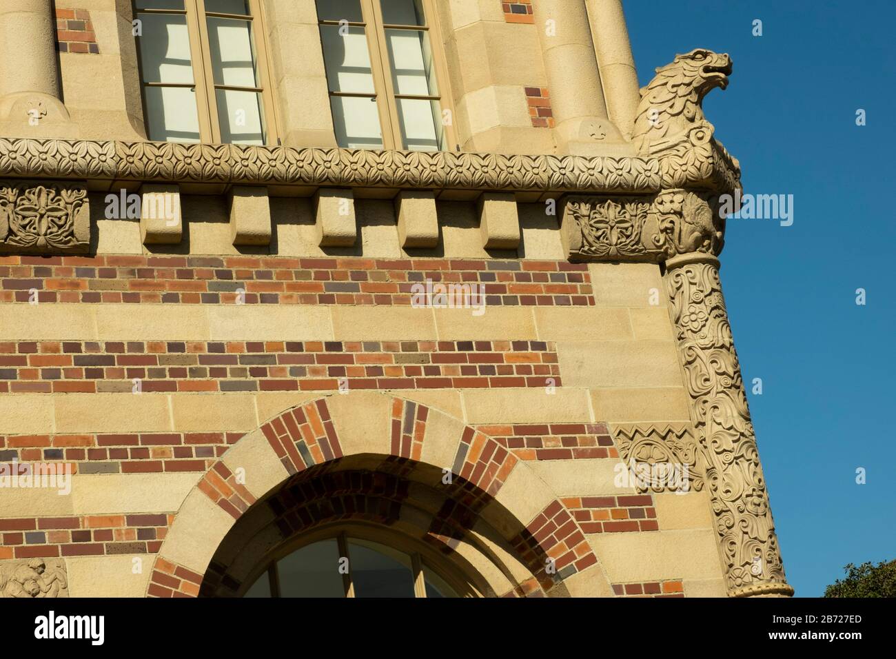 Campus der University of Southern California, Los Angeles, Kalifornien, Vereinigte Staaten von Amerika Stockfoto