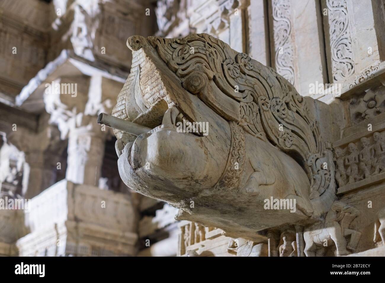 Jagdish Temple Carving Udaipur Rajasthan Indien Stockfoto