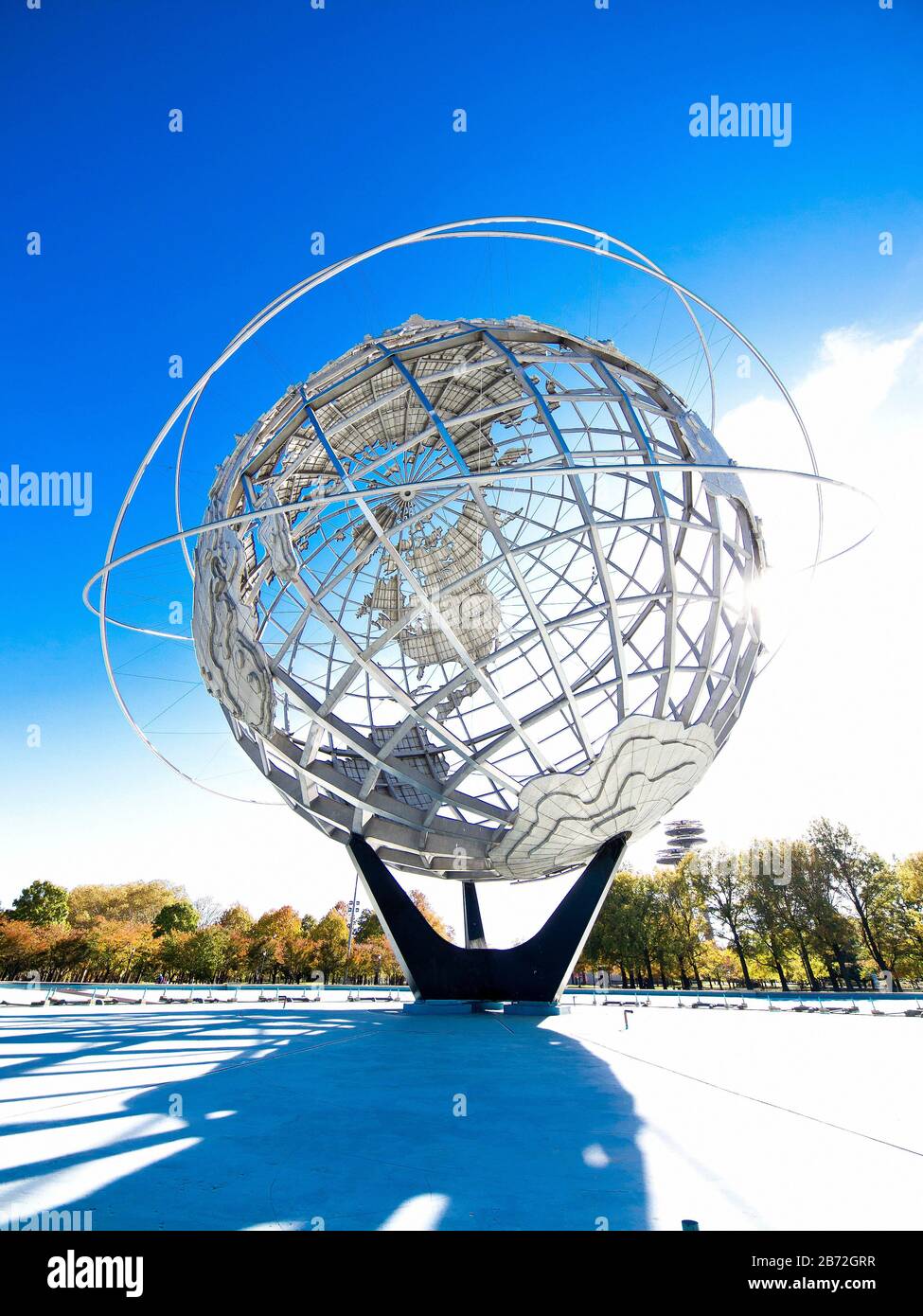 Unisphere, Flushing Meadows Park, New York, NY, USA Stockfoto
