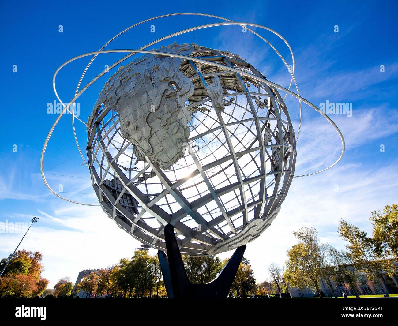 Unisphere, Flushing Meadows Park, New York, NY, USA Stockfoto