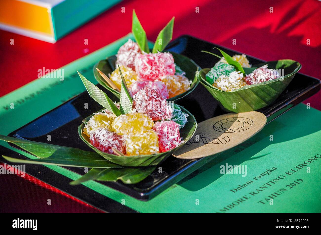 Cenil, indonesische traditionelle Küche Stockfoto