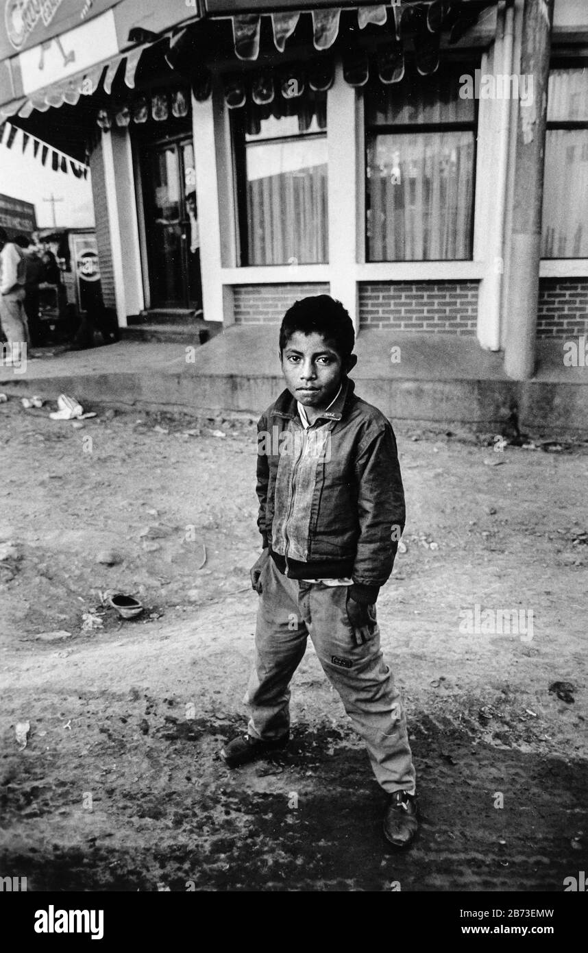 Child, guatemala, 1992 Stockfoto