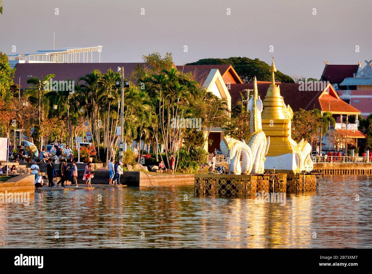 Kwan Phayao, Phayao, Thailand Stockfoto