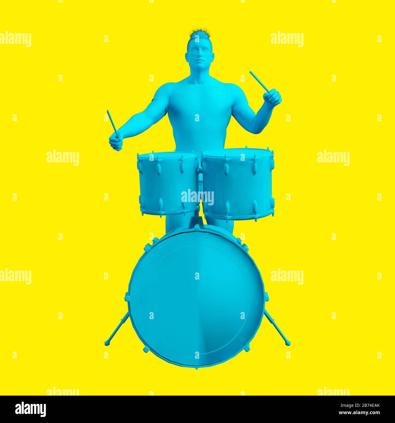 Yellow drummer drum -Fotos und -Bildmaterial in hoher Auflösung – Alamy