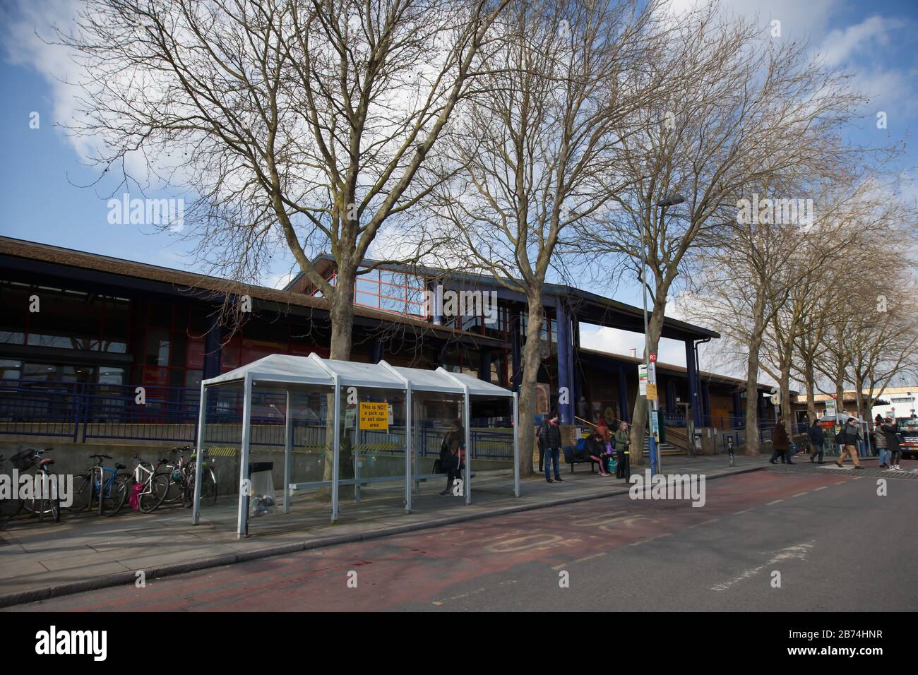 Der Bahnhof in Oxford, Großbritannien Stockfoto